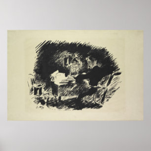Manet   Le Corbeau , 1875 Poster