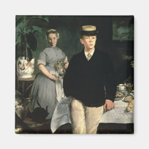 Manet Luncheon in the Studio, 1868 Magnet