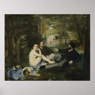 Manet - Luncheon On Grass Poster