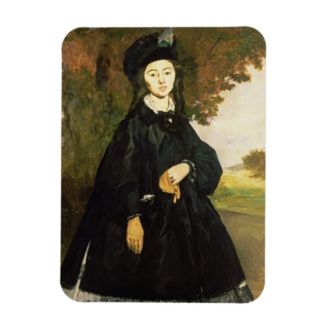 Manet | Madame Brunet Magnet (Vertical)