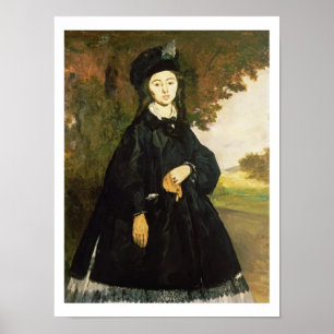 Manet Madame Brunet Poster