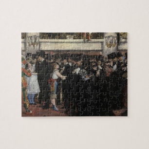 Manet Masked Ball at the Opera, 1873 Jigsaw Puzzle