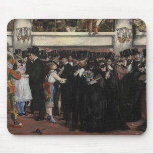 Manet   Masked Ball at the Opera, 1873 Mouse Mat