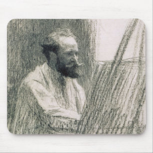 Manet Portrait of Edouard Manet at his Easel Mouse Mat
