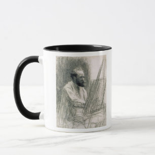 Manet   Portrait of Edouard Manet  at his Easel Mug