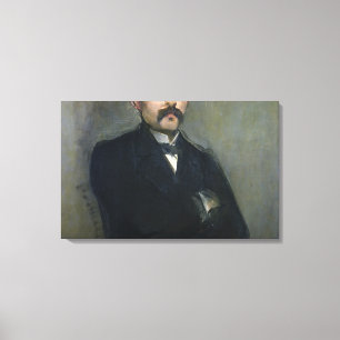 Manet Portrait of Georges Clemenceau, 1879 Canvas Print