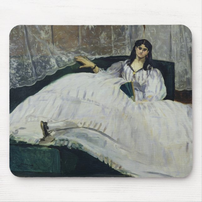 Manet | Portrait of Jeanne Duval, 1862 Mouse Mat (Front)