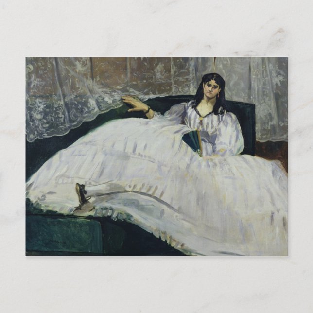 Manet | Portrait of Jeanne Duval, 1862 Postcard (Front)