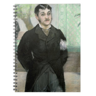 Manet Portrait of M. Gauthier-Lathuille Notebook