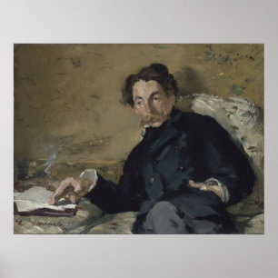 Manet - Portrait Of Stephane Mallarme Poster
