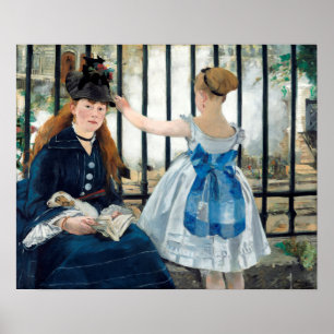 Manet - Railroad Poster