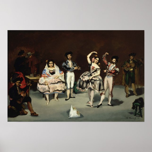 Manet - Spanish Ballet Poster (Front)
