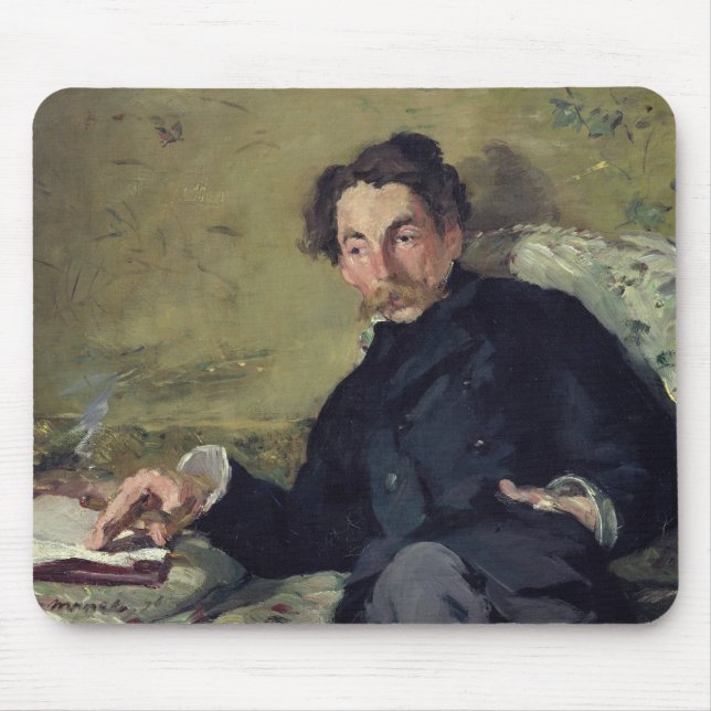 Manet | Stephane Mallarme  1876 Mouse Mat (Front)