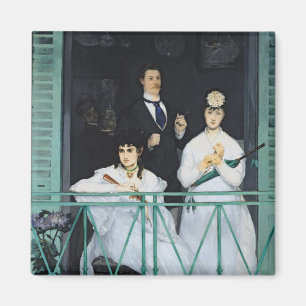 Manet   The Balcony, 1868-9 Magnet