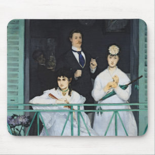 Manet   The Balcony, 1868-9 Mouse Mat