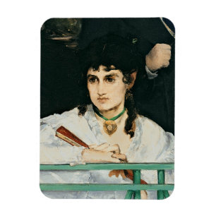 Manet   The Balcony, detail, 1868-9 Magnet