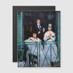 Manet - The Balcony / Le Balcon Magnetic Card