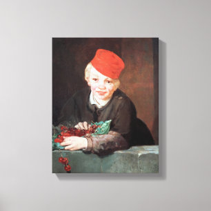 Manet   The Boy with the Cherries, 1859 Canvas Print