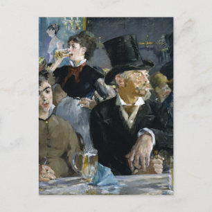 Manet: The Café-Concert, Postcard