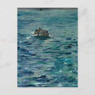 Manet   The Escape of Henri de Rochefort Postcard