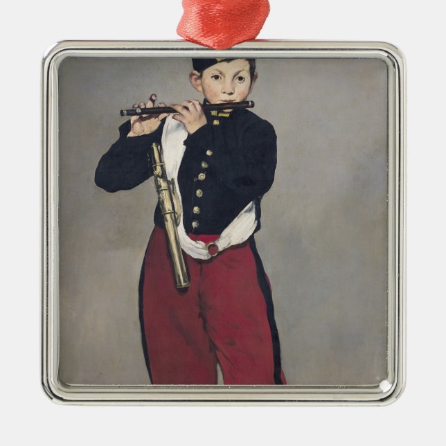 Manet | The Fifer, 1866 Metal Tree Decoration (Front)