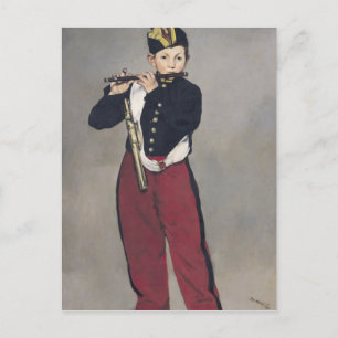 Manet The Fifer, 1866 Postcard