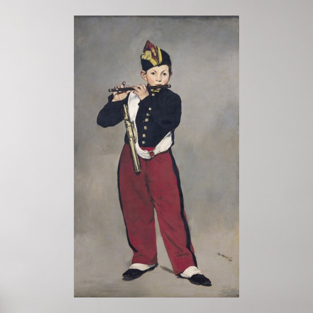 Manet | The Fifer, 1866 Poster (Front)
