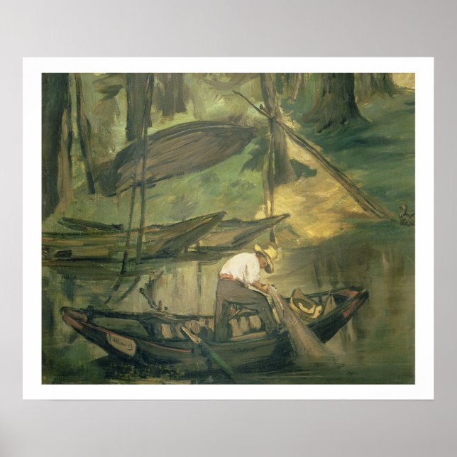 Manet | The Fisherman, c.1861 Poster (Front)