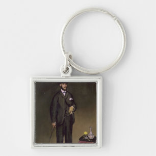 Manet Theodore Duret Key Ring