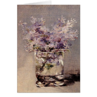 Manet's Lilacs in a Glass