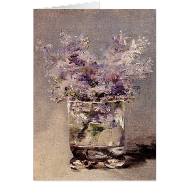 Manet's Lilacs in a Glass (Front)