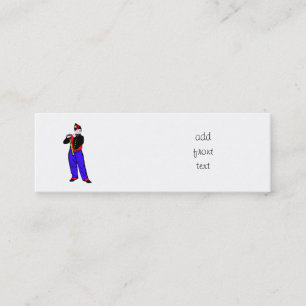 Manet's Little Flautist ala Mini Business Card