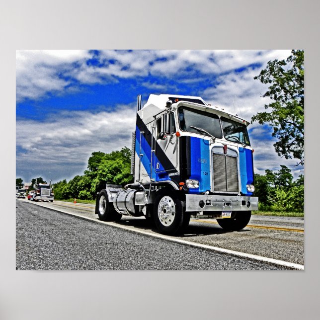 Maney's Aerodyne Cabover Poster (Front)