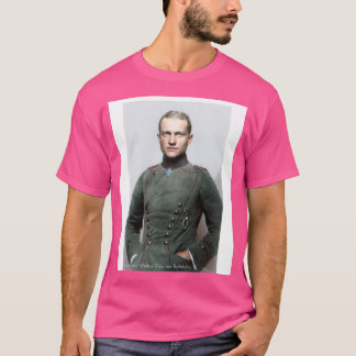 Manfred von Richthofen the Red Baron Graphic  T-Shirt