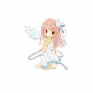 Manga Angel photo sculpture