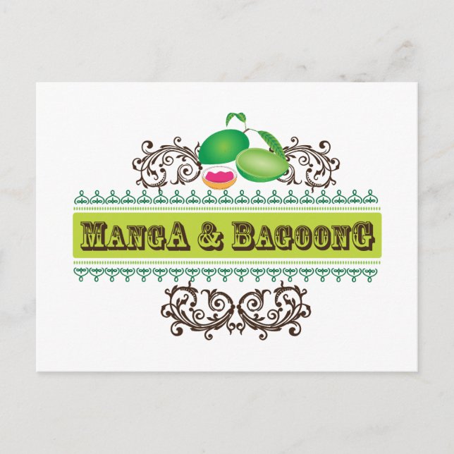 Manga at Bagoong Postcard (Front)