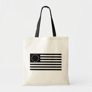 Manga, Betsy Ross Flag or Circle American Flag Tote Bag