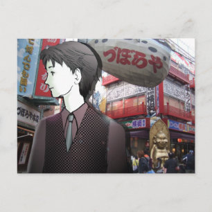 MANGA boy OSAKA Postcard