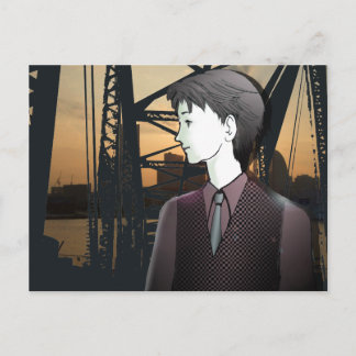 MANGA boy YOKOHAMA Postcard