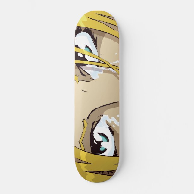 Manga Eyes Skate Board (Front)