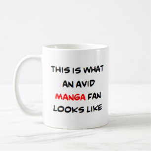 manga fan, avid coffee mug