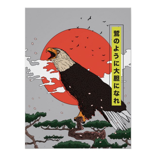 Manga Golden Eagle Poster (Front)