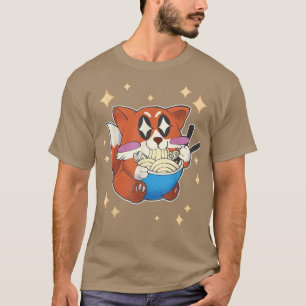 Manga Graphic Japan Animal Cute Kawaii Japanese Ra T-Shirt