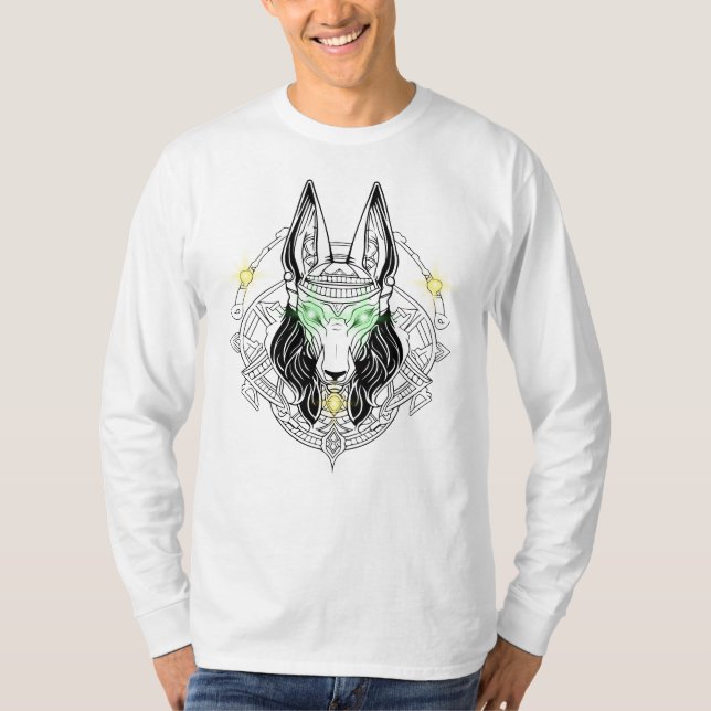 Manga Longa Anubis / Anubis Long Sleeve T-shirt (Front)