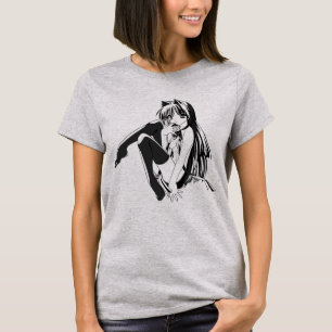 Manga, Neko Catgirl Furry Anime Loli Slave T-Shirt