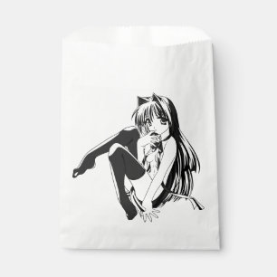 Manga, Neko Catgirl Furry Kawaii Loli Favour Bags