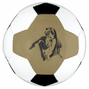 Manga, Neko Catgirl Furry Kawaii Loli Football