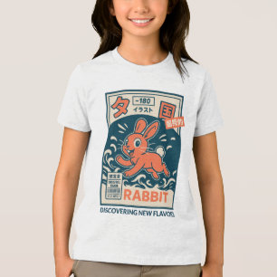 Manga Rabbit Tri-Blend Shirt