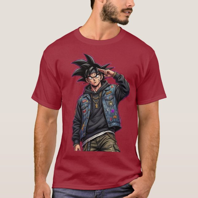 Manga red t-shirt (Front)