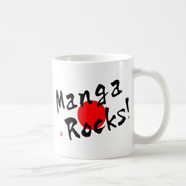 Manga Rocks! Coffee Mug (Right)